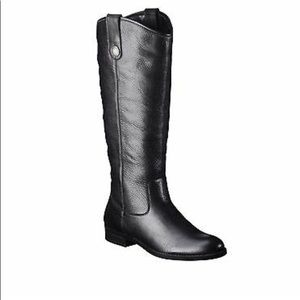 Merona leather riding boots
